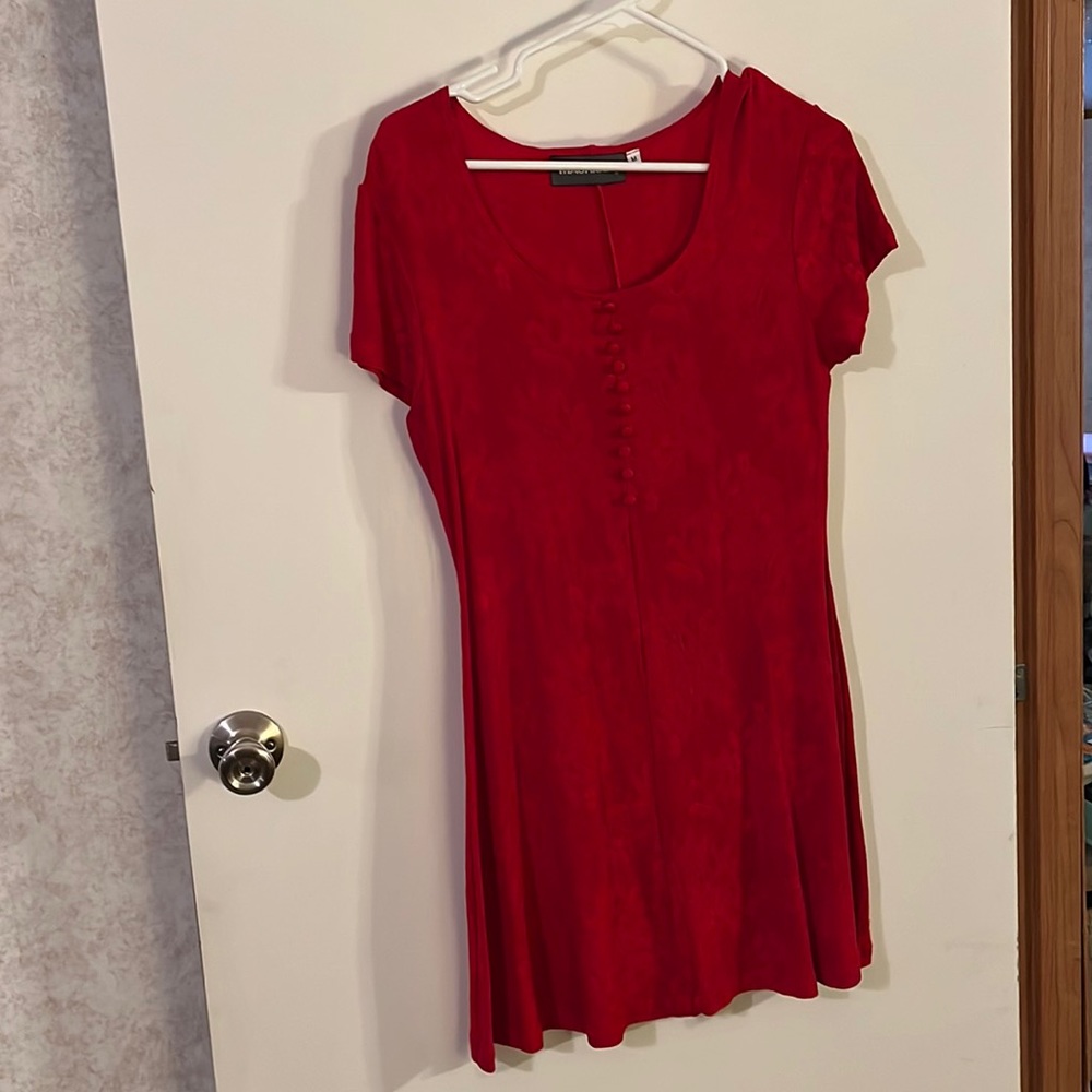 Red dress